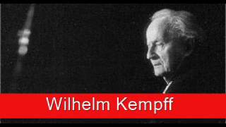 Wilhelm Kempff Schubert  Sonata in A major ‘Andantino’ D 959 [upl. by Zetneuq689]