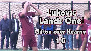 Clifton 1 Kearny 0  N1G4 Semifinal  Amer Lukovic GW Goal [upl. by Nnaegroeg575]