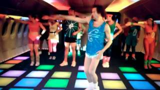 Fit to Fly with Richard Simmons Air New Zealands safety video [upl. by Nwahshar]