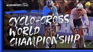 A duel for the ages  2023 UCI CycloCross World Championship  Mens Elite  Highlights Eurosport [upl. by Assenahs]