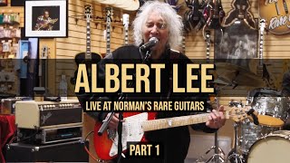 Albert Lee LIVE at Normans Rare Guitars  Part 1 [upl. by Roselia]