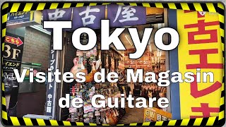 Tokyo  visite de magasins de guitare [upl. by Papst]