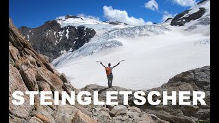 STEINGLETSCHER STONE GLACIER OVERVIEW SCHWEIZ 4K GOPRO  SWISSPOWERJET [upl. by Yesdnik386]