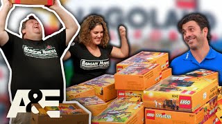 Rene Hits the Brickn JACKPOT Off Boxed LEGO Sets  Storage Wars  AampE [upl. by Gredel]