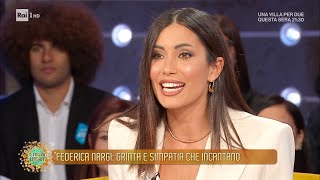 Federica Nargi grinta e simpatia che incantano  Da noi a ruota libera 24112024 [upl. by Eleets747]