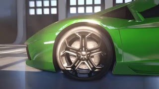 Panda3D Car Walkthrough HQ version [upl. by Tildie]