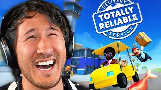 Markiplier Plays Totally Reliable Delivery Service  Twitch Stream [upl. by Ennelram]