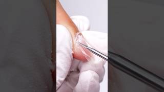 Nail Tech🔥How to deal with the overflowed builder gel😉 buildergel nailtech [upl. by Baudin]