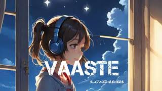 Vaaste Song  Slowedreverb [upl. by Benkley387]