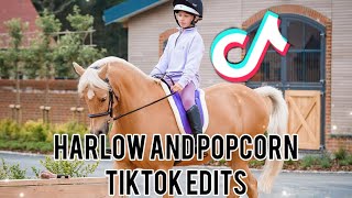 Harlow and Popcorn TikTok edits compilation [upl. by Hose355]