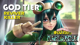 God Tier Hero In My Hero Ultra Rumble Tsuyu Asui Froppy Has Reviver And Killer [upl. by Manup]