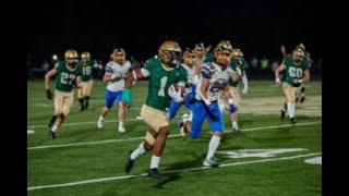 Lumen Christi vs Ida  HS Football District Championship Highlights  JTV Sports [upl. by Osi]