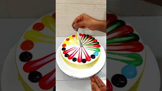 1kg Pineapple Jelly Rainbow Cake Mix Design cake viralvideo trending shorts food youtube art [upl. by Ahsiekel]