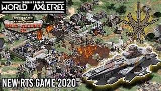 CampC Red Alert 2 Yuris Revenge New Mod  WORLD AXLETREE New RTS Game 2020 [upl. by Aynwat]