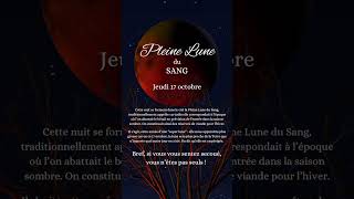 Pleine Lune du Sang fullmoon samhain [upl. by Yde218]