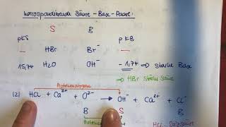 Chemie Klasse 13 Protolyse Übung Reaktion von Säuren und Basen [upl. by Annoik863]