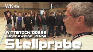 Jugendweihe Wittstock 2024  Die Stellprobe [upl. by Hound]