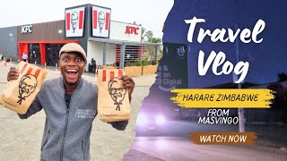 Travelling to Harare Zimbabwe vlog trending travel [upl. by Yatnohs]