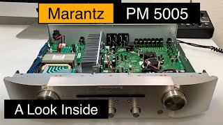 Marantz PM5005  A look Inside  Unboxing  Audio Test [upl. by Portie401]