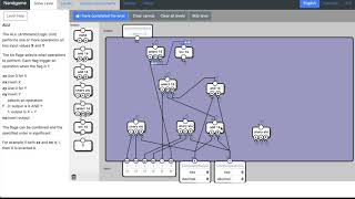 Lets Play Nand Game Part 3 The ALU [upl. by Marva164]