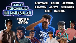 Ennada Nenachitiruka Un Manasula ENUM  A Short Film by Xiphoiders23  Madurai Medical College [upl. by Eidda]