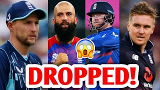 Root Bairstow Moeen Roy DROPPED by England 😱 Australia Vs England Cricket News Facts [upl. by Langsdon]