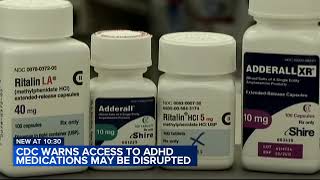 CDC warns access to ADHD meds may be disrupted [upl. by Hays369]