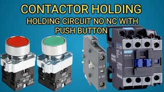 Holding Contact Contactor Holding Curicit NO NC Kiya haiNo Nc kasy check kary [upl. by Juliann849]