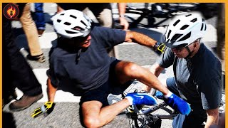 Biden FALLS Off Bike As TOO OLD Discussion Escalates  Breaking Points with Krystal and Saagar [upl. by Anelad]