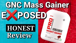 GNC Pro Performance Mass Gainer HONEST review  with LAB TEST [upl. by Livia]