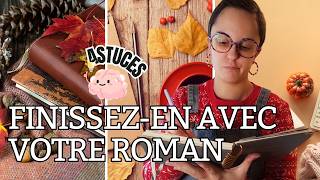 9 astuces pour écrire un roman jusquau bout 💡🧠🎯  Aude Réco [upl. by Odlauso]