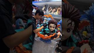 Espectacular figura de tanjiro🌊 tanjiro tanjirokamado demonslayer kimetsunoyaiba figurasdeanime [upl. by Nigrom]