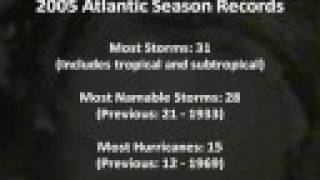 2005 Atlantic Hurricane Season Overview [upl. by Nahtanohj109]