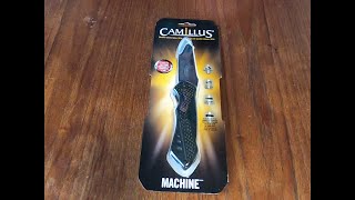 Camillus Machine unboxing and first impressions [upl. by Ladnor]