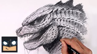 How To Draw Godzilla  Sketch Masterclass 6 [upl. by Anai334]