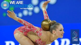 2017 Rhythmic Gymnastics Worlds Pesaro ITA  Day 3  Group A [upl. by Niloc]