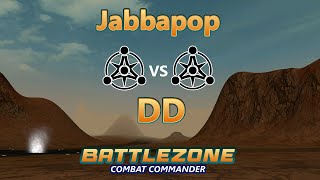 Battlezone Combat Commander  VSR  Jabbapop vs DD  Mojave [upl. by Hahsia]