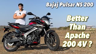 2024 Bajaj Pulsar NS 200 Review  Better Than Yamaha MT15 [upl. by Meridel]