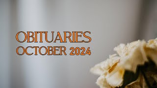 OBITUARIES NEWS FOR THE MONTH OF OCTOBER 2024  IBPS  CURRENT AFFAIRS  DPLabs [upl. by Land630]