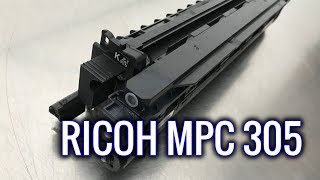 RICOH MPC305 DRUM OPC CLEANING BLADE [upl. by Proctor942]