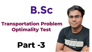 Transportation Problem  Optimality Test  Basic Feasible Solution [upl. by Isoj]