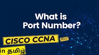 What is Port number in Tamil  TCP vs UDP  CISCO CCNA [upl. by Rizika]