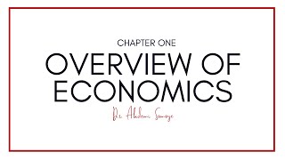 Overview of Economics  11092024 [upl. by Ennagrom]