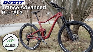 Giant Trance Advanced Pro 29 3 Bike Review  Does the Giant 2020 Trance make the grade [upl. by Elladine]