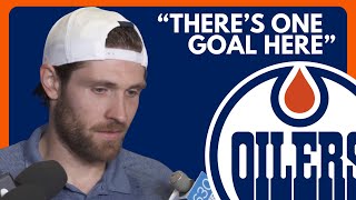 Draisaitl Explains The Oilers Cup Quest  Edmonton Oilers Jersey Updates Bakersfield Condors Notes [upl. by Ahselrac]