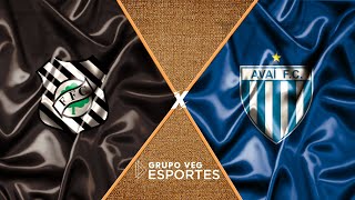 FIGUEIRENSE X AVAÍ  AO VIVO [upl. by Dahraf]