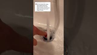 Remove amp Fix a pop up sink plug [upl. by Lucine]