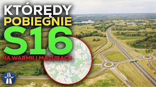 Którędy pobiegnie trasa S16 [upl. by Asilad]