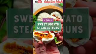 Vegan Sweet Potato Bao Buns🥟 shorts [upl. by Sharon480]