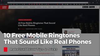 10 Free Mobile Ringtones That Sound Like Real Phones [upl. by Ainar]